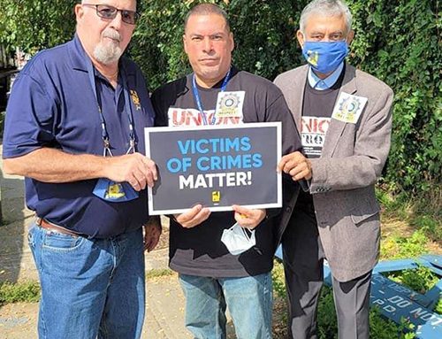 Rally at Rikers Island, New York City
